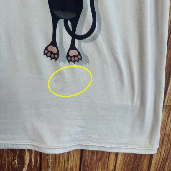 CDJLFH Women’s Casual Cat Print Sleeveless Round Neck Top Size Large - Picture 9 of 9